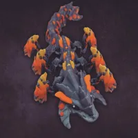 3d printed dragon