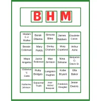 example of bingo board