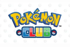 a white background with the text 'Pokémon club' 
