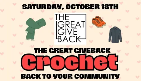 The Great Give Back Crochet. Image.